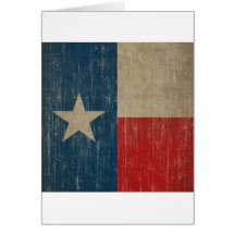 Vintage Texas Flag Cards