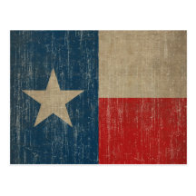 Vintage Texas Flag Post Cards