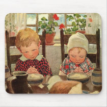 Vintage Thankful Children; Jessie Willcox Smith Mouse Pad