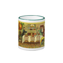 Vintage Thanksgiving Mug