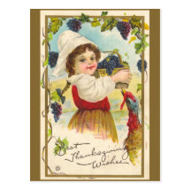 Vintage Thanksgiving Postcard