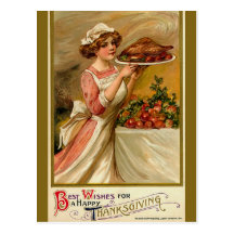Vintage Thanksgiving Postcard