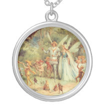 Vintage Thumbelina and Prince Wedding in Forest Jewelry