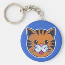 Vintage Tiger Key Chains