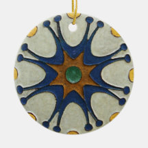 Vintage Tile Ornament