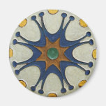 Vintage Tile Refrigerator Magnet