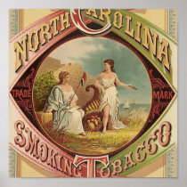 Vintage Tobacco Label ~ 1879. Print