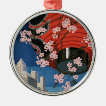 Vintage Tokyo travel Christmas Ornament