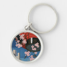 Vintage Tokyo travel Key Chain