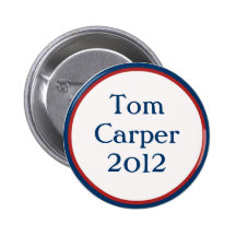Vintage Tom Carper Button
