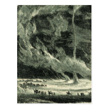 Vintage Tornado Postcards