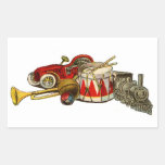 Vintage Toys Nostalgia Design Stickers