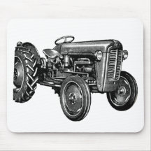 Vintage Tractor Mouse Mats