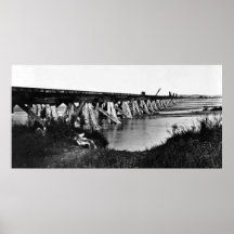 Vintage Train Photo Poster