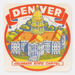 VINTAGE TRAVEL - DENVER stickers