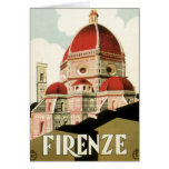 Vintage Travel Florence Firenze Italy Church Duomo Cards