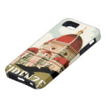 Vintage Travel Florence Firenze Italy Church Duomo iPhone 5 Covers