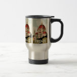 Vintage Travel Florence Firenze Italy Church Duomo Coffee Mug