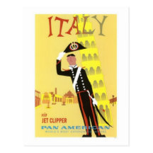 Vintage travel Italy - Postcards