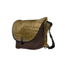 Vintage Travel Messenger Bag