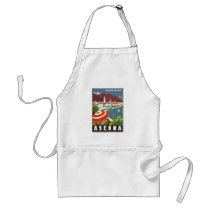 Vintage Travel Poster Ad Retro Prints Aprons
