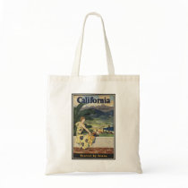 Vintage Travel Poster Ad Retro Prints Canvas Bags
