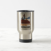Vintage Travel Poster Ad Retro Prints Coffee Mugs