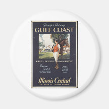 Vintage Travel Poster Ad Retro Prints Fridge Magnet