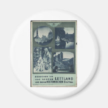 Vintage Travel Poster Ad Retro Prints Magnet