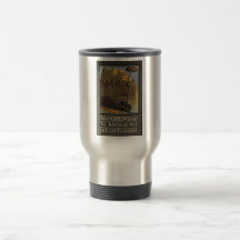 Vintage Travel Poster Ad Retro Prints Mug