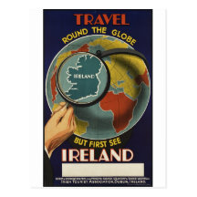 Vintage Travel Poster Ad Retro Prints Postcard