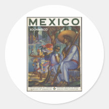 Vintage Travel Poster Ad Retro Prints Sticker