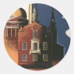 Vintage Travel Poster, Boston, Massachusetts Sticker