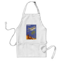 Vintage Travel Poster, Cairo, Egypt, Africa Apron