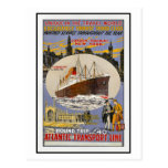 Vintage Travel Poster For New York Postcard