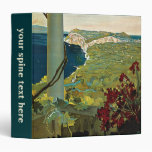 Vintage Travel Poster, Isle of Capri, Italy Italia Vinyl Binder