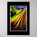 Vintage Travel Poster Japan Railways posters