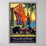 Vintage Travel Poster London Railway Scotland