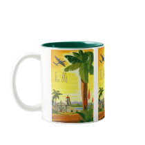 Vintage Travel Poster, Los Angeles, California Coffee Mug