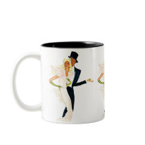 Vintage Travel Poster, Monte Carlo, Monaco Mugs