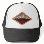 Vintage Travel Poster, Mount Everest, India Trucker Hats