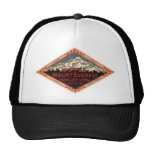 Vintage Travel Poster, Mount Everest, India Trucker Hats