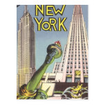 Vintage Travel Poster, New York City Landmarks Postcards