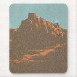 Vintage Travel Poster, Taos, New Mexico Mousepad