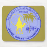 Vintage Travel Poster, Tunisia, Tunisie, Africa Mousepads