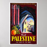Vintage Travel Posters - Palestine, Jerusalem posters
