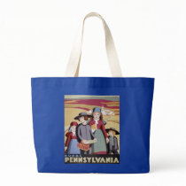 Vintage Travel - Rural Pennsylvania Canvas Bag