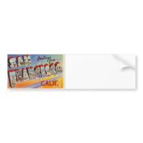 Vintage Travel San Francisco Bumper Sticker