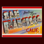 Vintage Travel San Francisco postcards