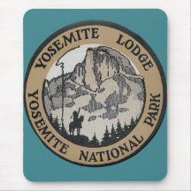 Vintage Travel - Yosemite Mousepads